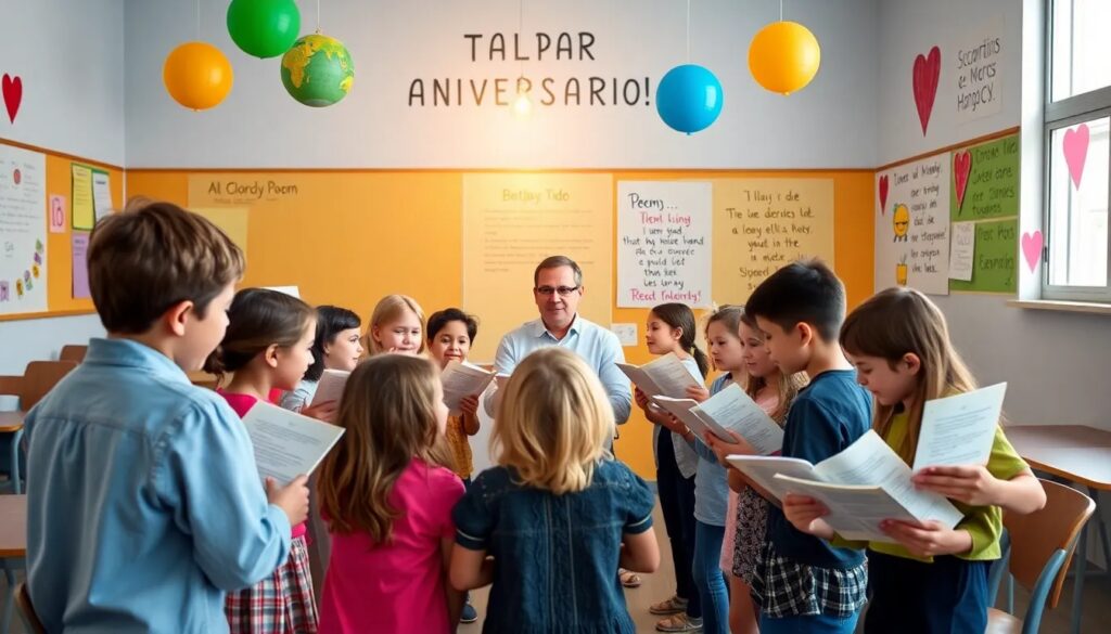 Poemas para aniversario de colegio: celebra con versos especiales