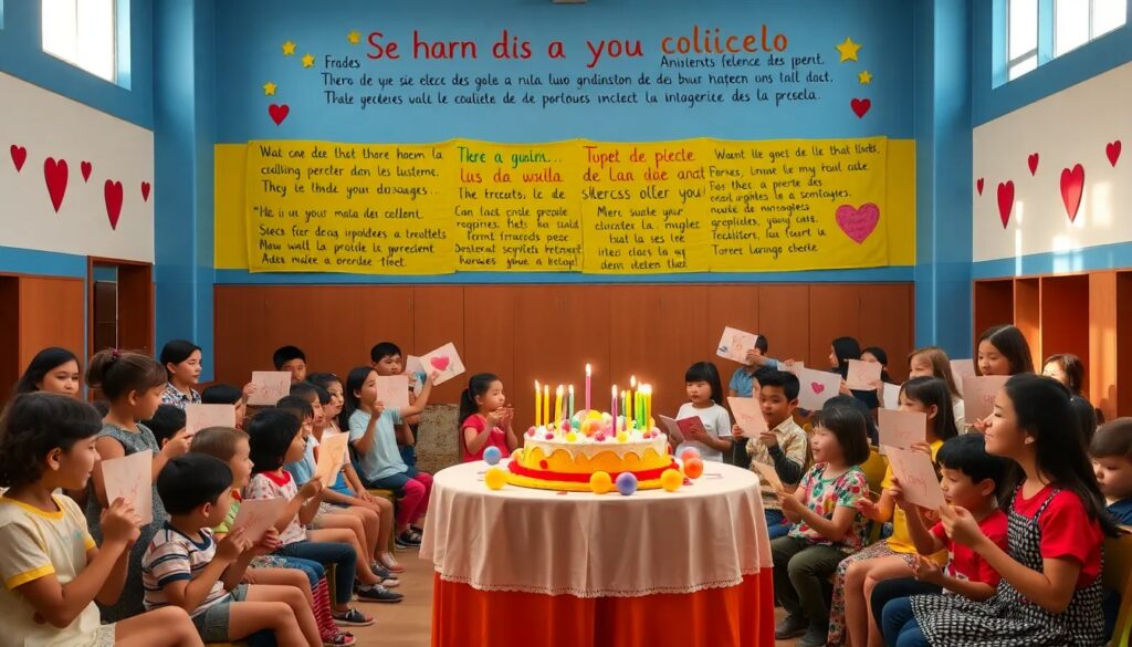 Poemas para el colegio por su aniversario de 4 estrofas