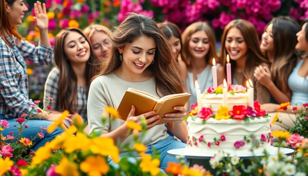 Poema de cumpleaños para una amiga que la haga llorar